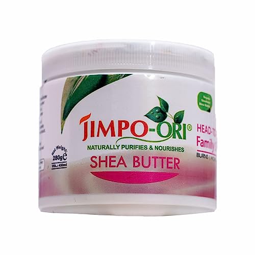 Jimpo-ORI Kopf-zu-Fuß-Familiencreme mit Sheabutter und Honig, 450 ml, Handcreme für Frauen, Männer, natürliche und organische Feuchtigkeitscreme für Gesicht, Hände und Füße, Haar und Körpercreme, um Jimpo-ORI Kopf-zu-Fuß-Familiencreme mit Sheabutter und Honig, 450 ml, Handcreme für Frauen, Männer, natürliche und organische Feuchtigkeitscreme für Gesicht, Hände und Füße, Haar und Körpercreme, um von Jimpo-ORI
