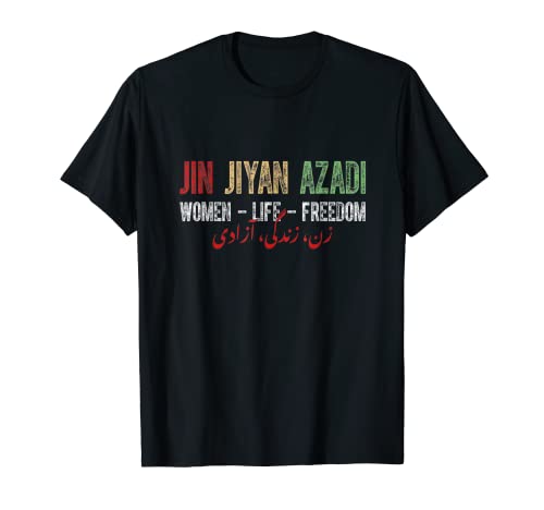Jin Jiyan Azadi - Women Life Freedom - Kurdic Freedom T-Shirt von Jin Jiyan Azadi Tees T-Shirt