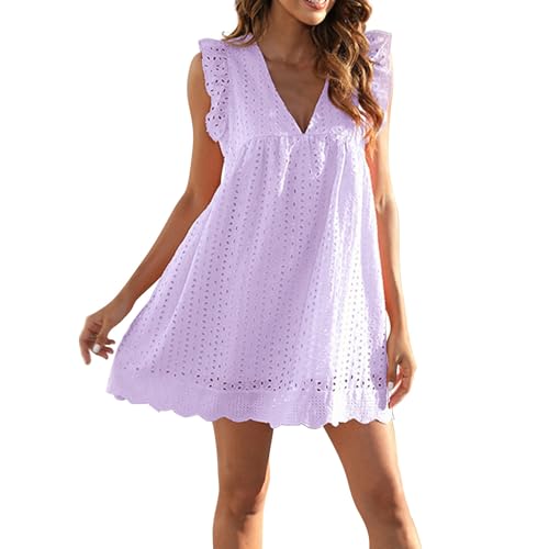 Jingmcdy Sale Sommerkleid Damen V-Ausschnitt Ärmellos Sommer Freizeit lockere Kleider Frauen Spitzenkleid Strandkleid mit Cut Out mit Taschen Mode Elegant Bequeme Basic Dress Sale Angebote Bestellung Jingmcdy Sale Sommerkleid Damen V-Ausschnitt Ärmellos Sommer Freizeit lockere Kleider Frauen Spitzenkleid Strandkleid mit Cut Out mit Taschen Mode Elegant Bequeme Basic Dress Sale Angebote Bestellung von Jingmcdy