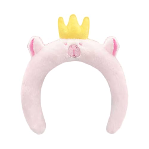 Haarreif für Damen, Plüschtier, Haarreif für Damen, zum Waschen des Gesichts, schönes Urlaubs-Stirnband, Festival, Feier, Haarreif, Zubehör Haarreif für Damen, Plüschtier, Haarreif für Damen, zum Waschen des Gesichts, schönes Urlaubs-Stirnband, Festival, Feier, Haarreif, Zubehör von Jiqoe