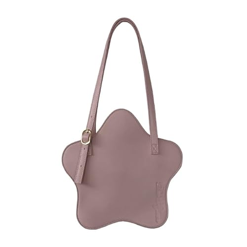 Jiqoe Kleine Schultertasche für Damen, modische Unterarm-Tragetasche, kleine Clutch, Geldbörse, verstellbarer Riemen, Handtasche, rose von Jiqoe