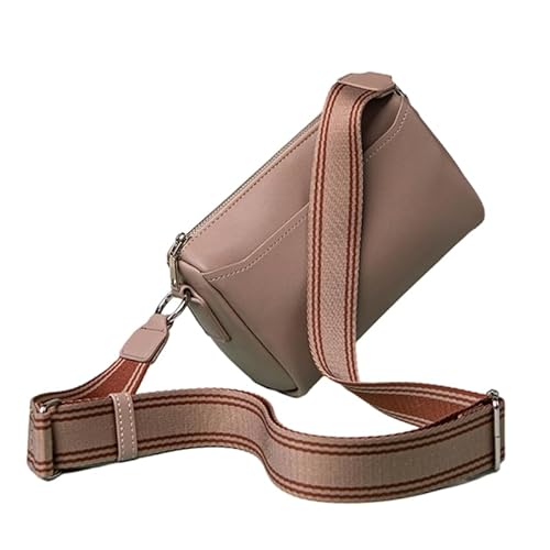 Jiqoe Modische Mini-Tasche, quadratische Tasche, trendige Tasche, Schultertasche, Mädchen, Damen, Crossbody-Tasche, einfarbig, Handytasche, Reisetasche, khaki von Jiqoe