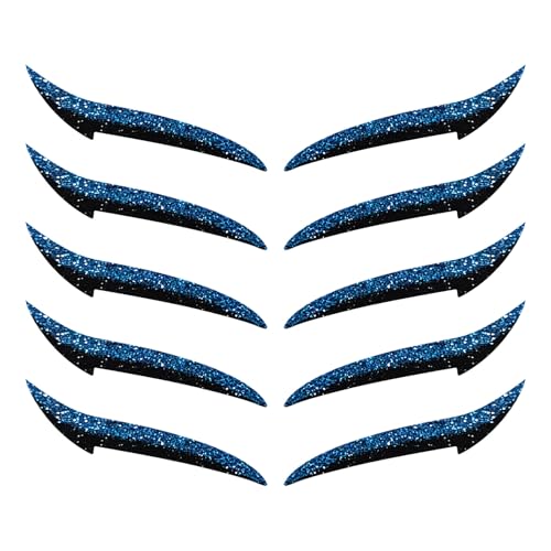 Augenliner Sticker - Selbstklebende Permanent Make-up Patches,Haftende Streifen Langzeit Haltbar 10 Stück Verabredung Tanzen Reisen Bühne Augenliner Sticker - Selbstklebende Permanent Make-up Patches,Haftende Streifen Langzeit Haltbar 10 Stück Verabredung Tanzen Reisen Bühne von Jlobnyiun