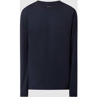 Jockey Longsleeve aus Baumwolle in Dunkelblau, Größe M von Jockey