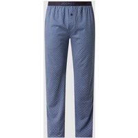Jockey Pyjama-Hose mit elastischem Bund in Dunkelblau, Größe L von Jockey