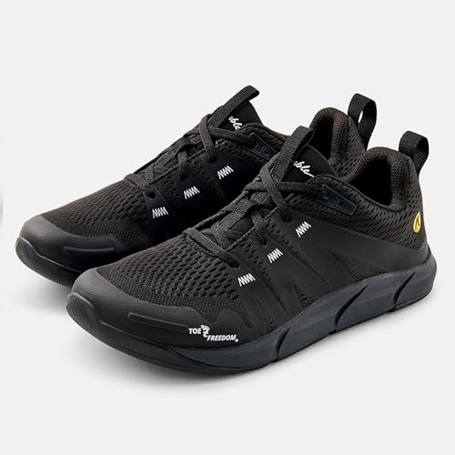 Joe Nimble Addict Black Men (Whiteout, EU Schuhgrößensystem, Erwachsene, Herren, Numerisch, Breit, 45) von Joe Nimble