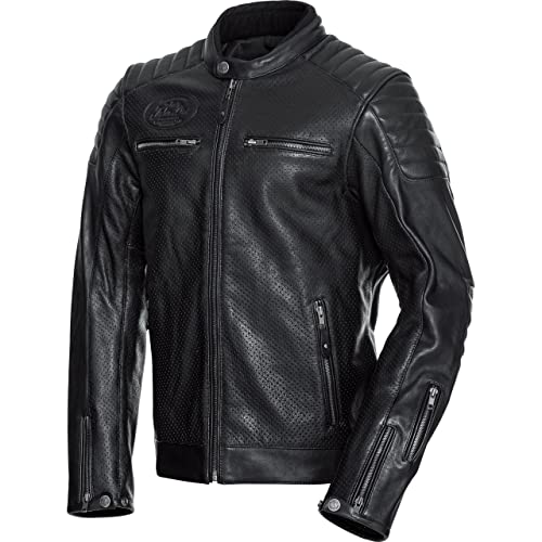 John Doe Motorradjacke mit Protektoren Motorrad Jacke Storm Lederjacke schwarz M, Herren, Lifestyle, Ganzjährig von John Doe