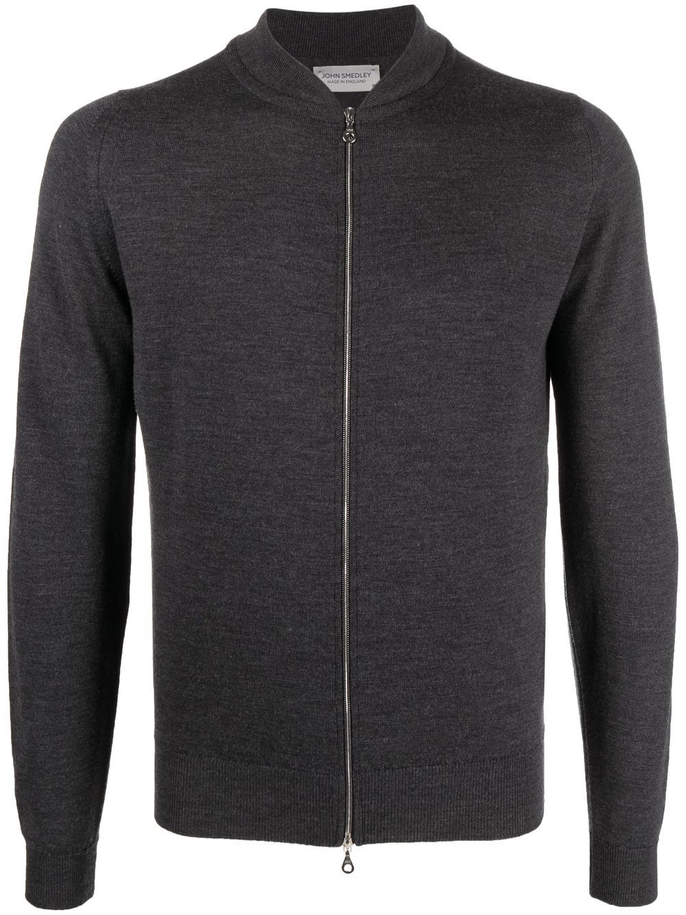 John Smedley Cardigan mit Reißverschluss - Grau von John Smedley