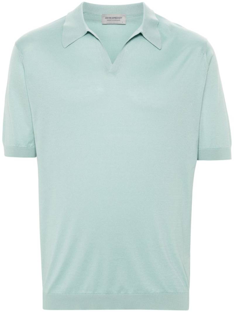 John Smedley Noah Poloshirt aus Baumwolle - Grün von John Smedley