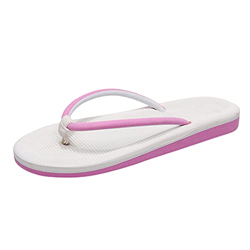 JokeLomple Damen Cozy Slides - Sommer Slingback Orthopädische Slide Kreuz-Hausschuhe Keilabsatz und Clip-Zehe Weiche Unterseite Damen Leder Comfort Leicht Schuhe Damen von JokeLomple