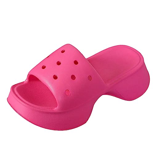 JokeLomple Frauen Bequeme Sandaletten Damen - Sommer Slingback Orthopädische Slide Zehentrenner Dusch Badelatschen Schlappen Wolkenschuhe Weiche Unterseite Dickere Sohle Bequeme Sandalen von JokeLomple