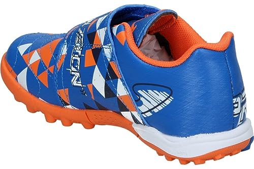 Joma Fußballschuhe Turf Velcro Propulsion JR 2305, Royal Orange, Blau Orange, 27 EU von Joma