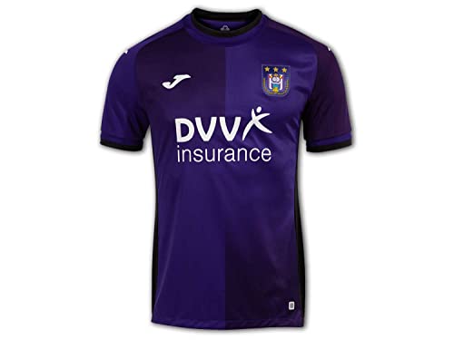 Joma Herren Anderlecht Saison 2022/23-Offizielles Team-Kurzarm-T-Shirt Tshirt, dunkelviolett, XXL von Joma