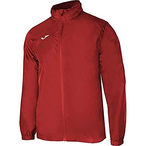 Joma - Herren Regenmantel - Wasserdicht mit Innenfutter - Ideal für Outdoor-Sportarten - Rot - L von Joma