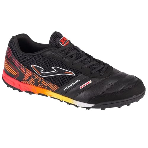 Joma Mundial 2401 TF MUNW2401TF, Herren, Turfschuhe, Black/Orange/Red, 40 EU von Joma