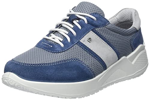 Jomos Damen 21 Sneaker, Jeans/hellgau, 44 EU X-Weit von Jomos