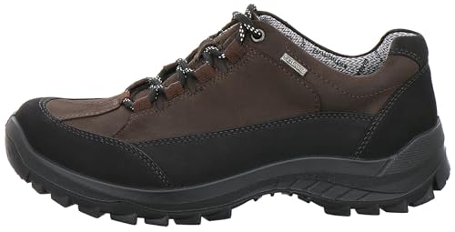 Jomos Herren Echtleder Schnürhalbschuh schwarz/Santos, Sympatex, Herren:48 EU von Jomos