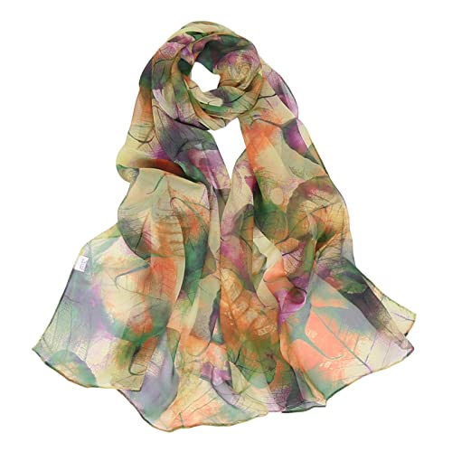 Jooffery Pashmina 100% Seidenschal aus Indien für Damen & Herren, Paisley Muster, Schal aus reiner Seide - diverse Designs Halstücher Seidentuch Schals Damen Halstuch Seidenschal von Jooffery