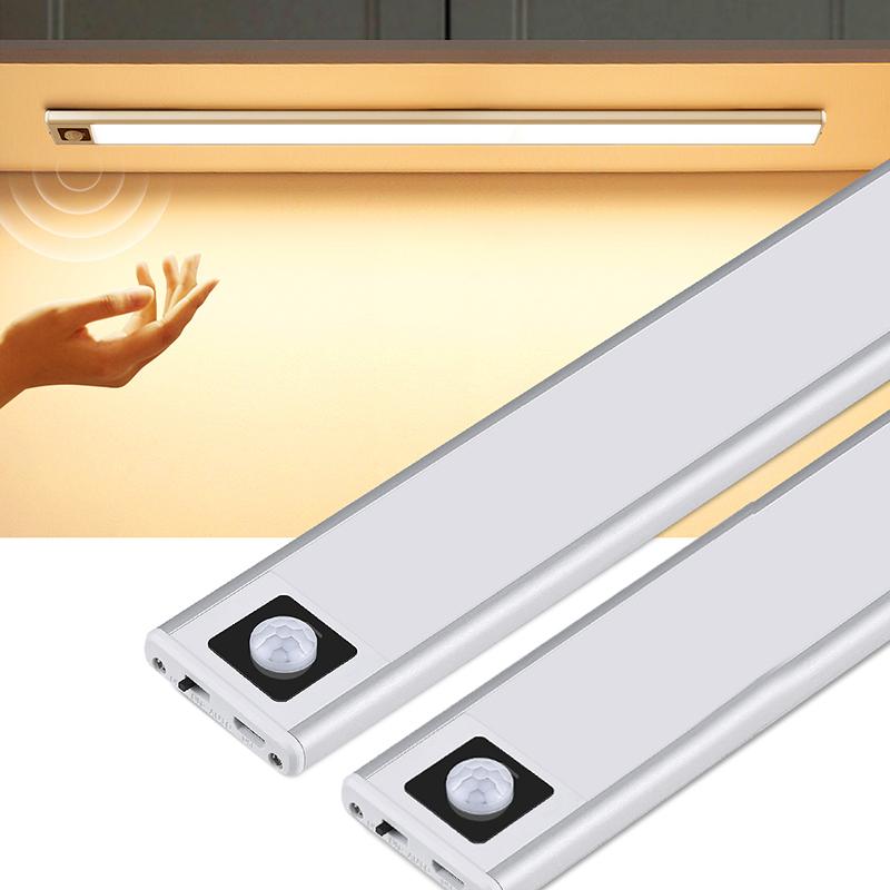 0,8 cm dünne USB-LED-Schrankleuchte, 3 Modi, PIR-Bewegungssensor, LED-Licht, silberfarben, wiederaufladbar, Aluminium, Küchenschrank, LED-Nachtlicht, 20 cm/40 cm 40CM 0,8 cm dünne USB-LED-Schrankleuchte, 3 Modi, PIR-Bewegungssensor, LED-Licht, silberfarben, wiederaufladbar, Aluminium, Küchenschrank, LED-Nachtlicht, 20 cm/40 cm 40CM von Joom DACH