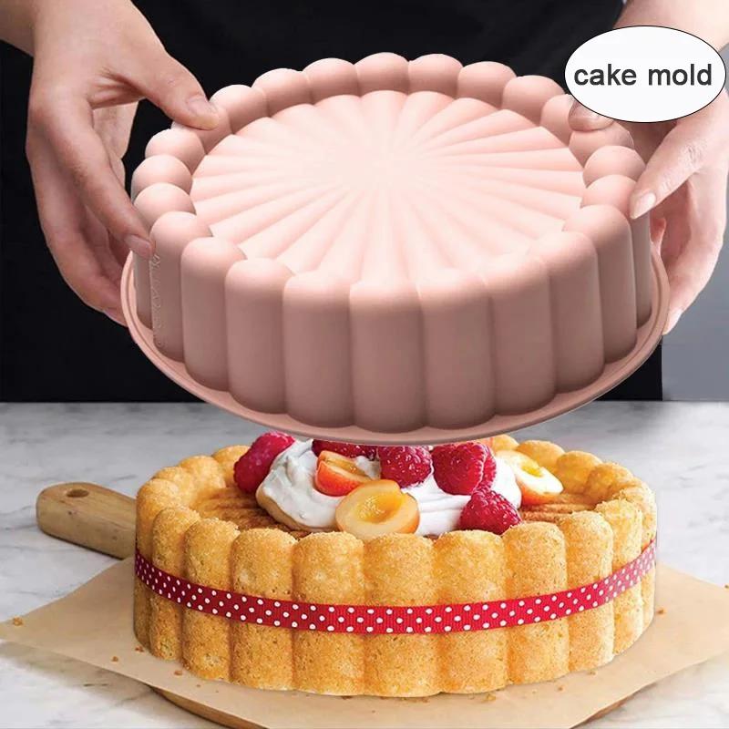 1 x Silikon-Kuchenform, rund, für Heißluftfritteuse, Ofen, Backform, hochtemperaturbeständig, Brot-Toast-Kuchenform blau 1 x Silikon-Kuchenform, rund, für Heißluftfritteuse, Ofen, Backform, hochtemperaturbeständig, Brot-Toast-Kuchenform blau von Joom DACH