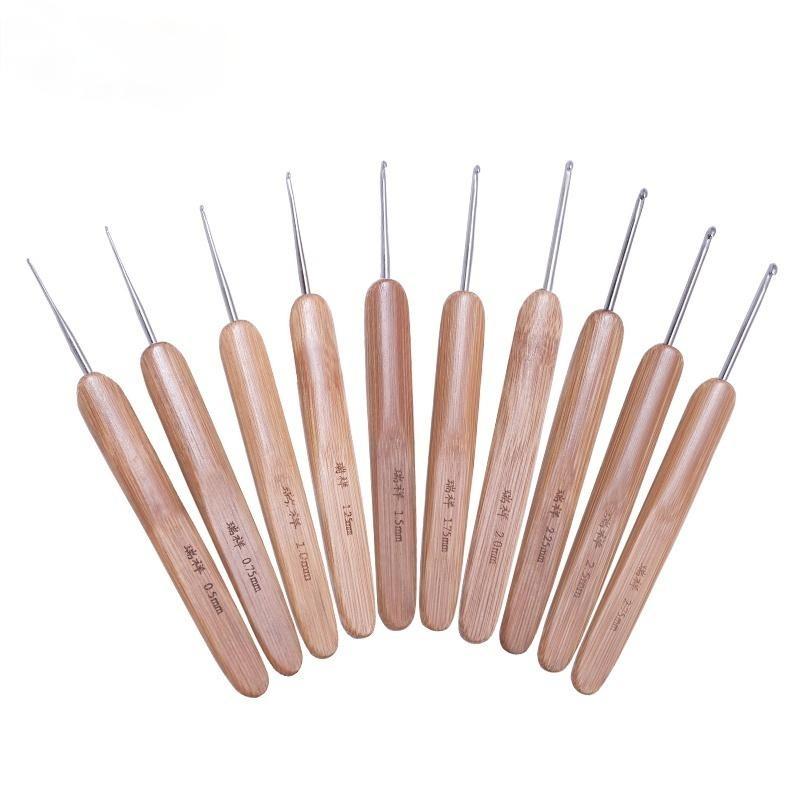 10 Stück/Set, 0,5–2,75 mm, Bambus-Stricknadel-Set, kleines Spitzen-Stricknadel-Set, DIY-Häkelnadeln für Garngriff 10pcs/Set 10 Stück/Set, 0,5–2,75 mm, Bambus-Stricknadel-Set, kleines Spitzen-Stricknadel-Set, DIY-Häkelnadeln für Garngriff 10pcs/Set von Joom DACH