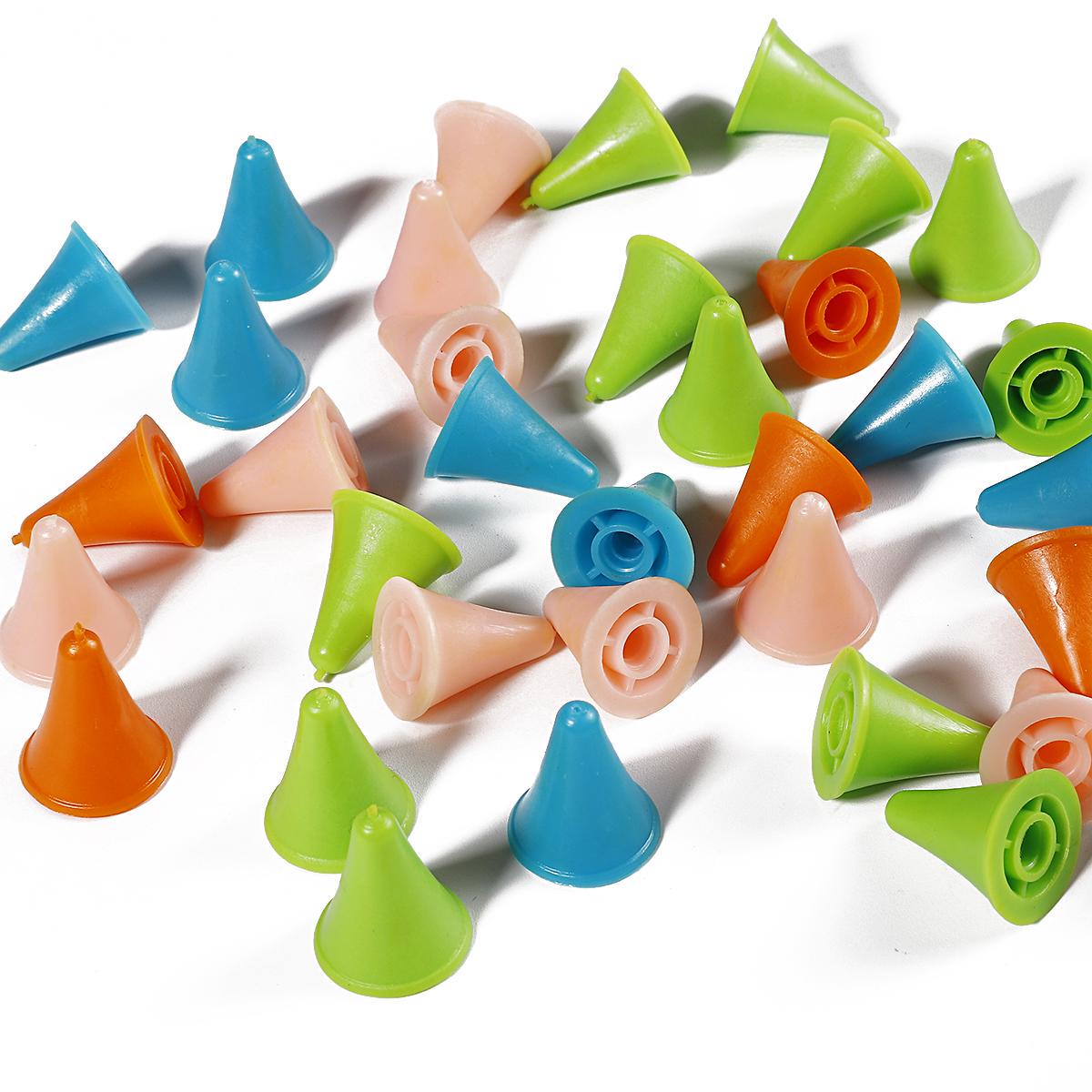 10 Stück Gummi-Kegelform zum Stricken von Stricknadeln, Kappenspitzen, Punktschutz für Strickhandwerk, Nähzubehör 12x18mm 10 Stück Gummi-Kegelform zum Stricken von Stricknadeln, Kappenspitzen, Punktschutz für Strickhandwerk, Nähzubehör 12x18mm von Joom DACH