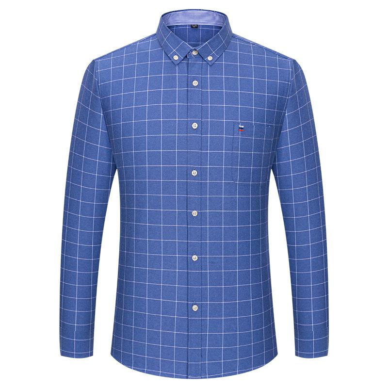 100 % Baumwolle Oxford Business Casual Herren Karierte Hemden Langarm bügelfrei Vier Jahreszeiten Herrenbekleidung XXL 100 % Baumwolle Oxford Business Casual Herren Karierte Hemden Langarm bügelfrei Vier Jahreszeiten Herrenbekleidung XXL von Joom DACH
