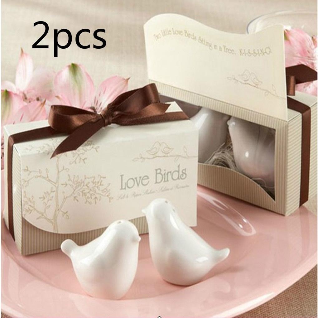 2 Teile/satz Liebesvogel Salz- und Pfefferstreuer Hochzeitsgeschenke und Geschenke für Gäste Souvenirs Dekoration Event & Party Küchenbedarf 2 Teile/satz Liebesvogel Salz- und Pfefferstreuer Hochzeitsgeschenke und Geschenke für Gäste Souvenirs Dekoration Event & Party Küchenbedarf von Joom DACH