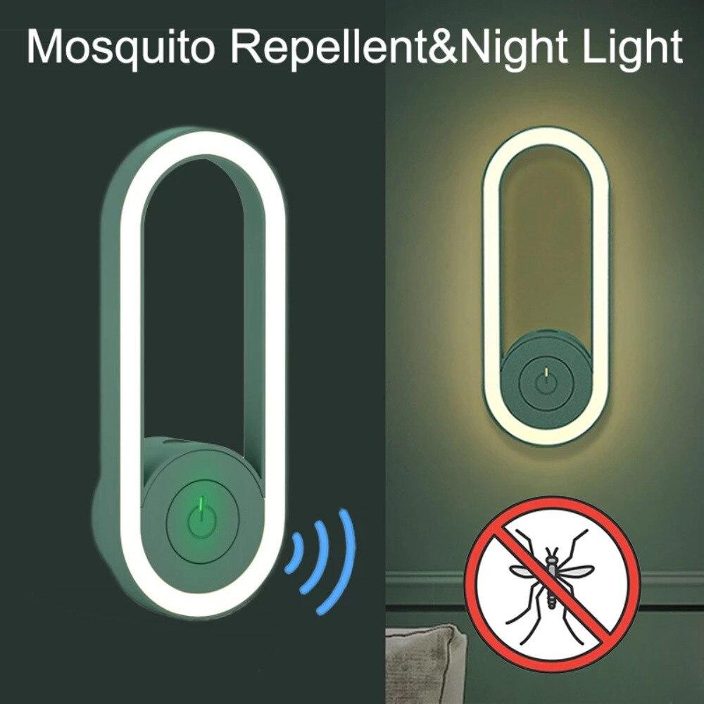 2 in 1 Ultraschall-Mückenschutz, Mini-LED-Nachtlicht, Mückenvernichter für den Innenbereich, elektronischer Mückenabwehr, Insektenvernichter 1PC EU Plug 2 in 1 Ultraschall-Mückenschutz, Mini-LED-Nachtlicht, Mückenvernichter für den Innenbereich, elektronischer Mückenabwehr, Insektenvernichter 1PC EU Plug von Joom DACH