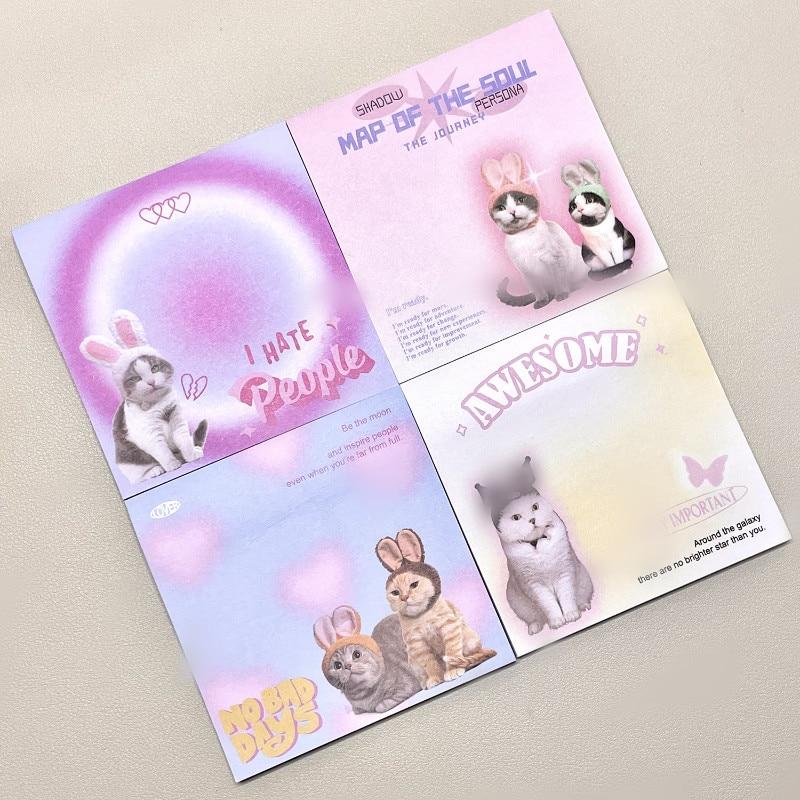 50 Blatt Kawaii Katze Haftnotizen Amerikanischen Stil Schöne Cartoon Katze Notizblock DIY Dekorative Sammelalbum Memo Pad Student Liefert 50 Sheet 50 Blatt Kawaii Katze Haftnotizen Amerikanischen Stil Schöne Cartoon Katze Notizblock DIY Dekorative Sammelalbum Memo Pad Student Liefert 50 Sheet von Joom DACH