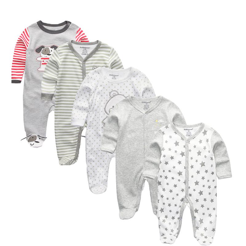 5Pcs Baumwolle Baby Unisex Strampler Overalls Neugeborene Kleidung Lange Sleeve Infant Jungen Kleidung 6M 5Pcs Baumwolle Baby Unisex Strampler Overalls Neugeborene Kleidung Lange Sleeve Infant Jungen Kleidung 6M von Joom DACH