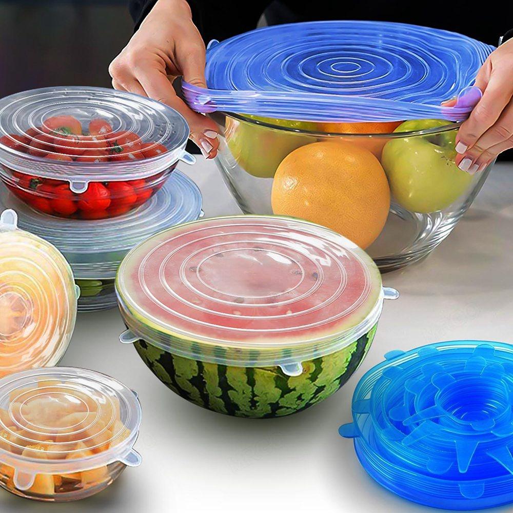 6 Teile/los Lebensmittel Einstellbare Elastische Silikon Abdeckung Kappe Universal Erweiterbar Deckel für Dosen Gerichte Schüssel Wiederverwendbare Stretch Küche rosa 6 Teile/los Lebensmittel Einstellbare Elastische Silikon Abdeckung Kappe Universal Erweiterbar Deckel für Dosen Gerichte Schüssel Wiederverwendbare Stretch Küche rosa von Joom DACH
