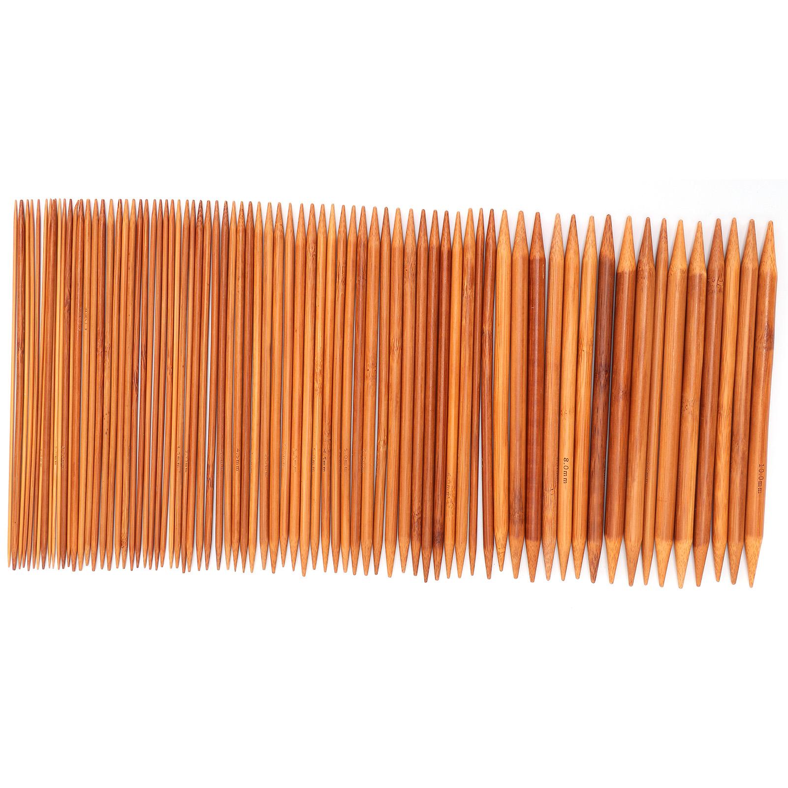 75 Stück Doppelspitz-Stricknadeln, 20 cm, 7,8 Zoll, karbonisiertes Bambus-Stricknadel-Set, 15 Größen 75 Stück Doppelspitz-Stricknadeln, 20 cm, 7,8 Zoll, karbonisiertes Bambus-Stricknadel-Set, 15 Größen von Joom DACH