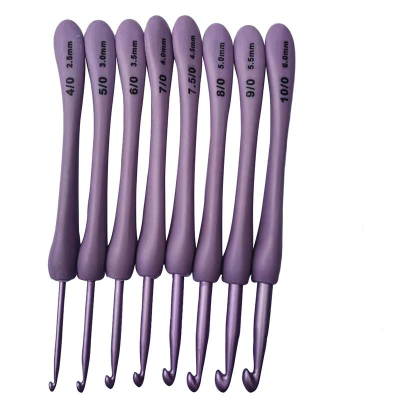 8 Teile/satz Lila Häkelnadeln Set Handwerk Häkeln Weben Stricknadeln Haken Für Nähen Handwerk Nähen 2,5-6,0mm violett 8 Teile/satz Lila Häkelnadeln Set Handwerk Häkeln Weben Stricknadeln Haken Für Nähen Handwerk Nähen 2,5-6,0mm violett von Joom DACH