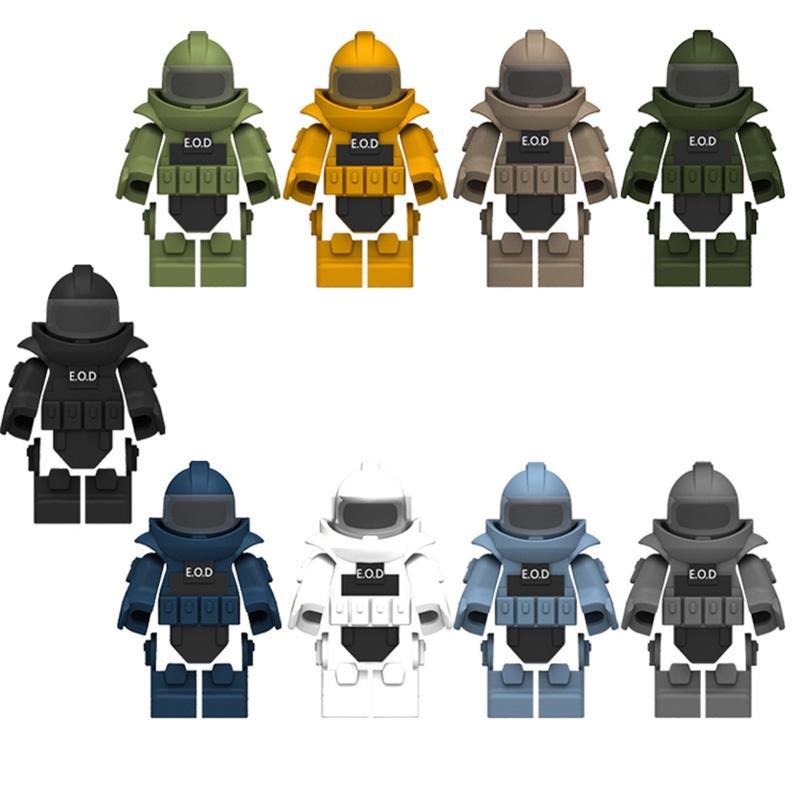 Bombenentschärfungsanzug SWAT Spezialeinheiten Soldat Militärwaffe Armee Minifigur Blöcke Ziegel Modellbausätze Lernspielzeug baby blau Bombenentschärfungsanzug SWAT Spezialeinheiten Soldat Militärwaffe Armee Minifigur Blöcke Ziegel Modellbausätze Lernspielzeug baby blau von Joom DACH