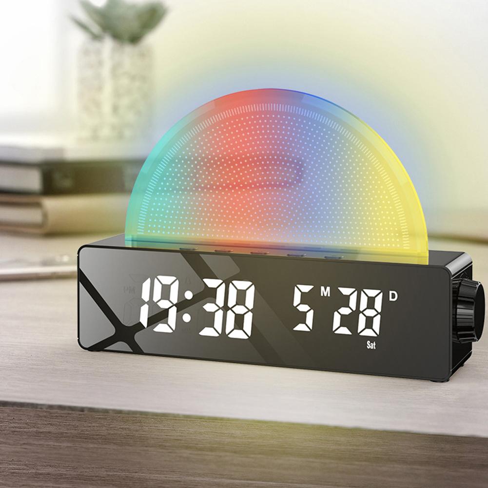 Bunter Wecker Morgen Weckalarm Sonnenaufgang Simulator Schlafzimmer Nachtlicht Unterstützung 2 Wakeup schwarz Bunter Wecker Morgen Weckalarm Sonnenaufgang Simulator Schlafzimmer Nachtlicht Unterstützung 2 Wakeup schwarz von Joom DACH