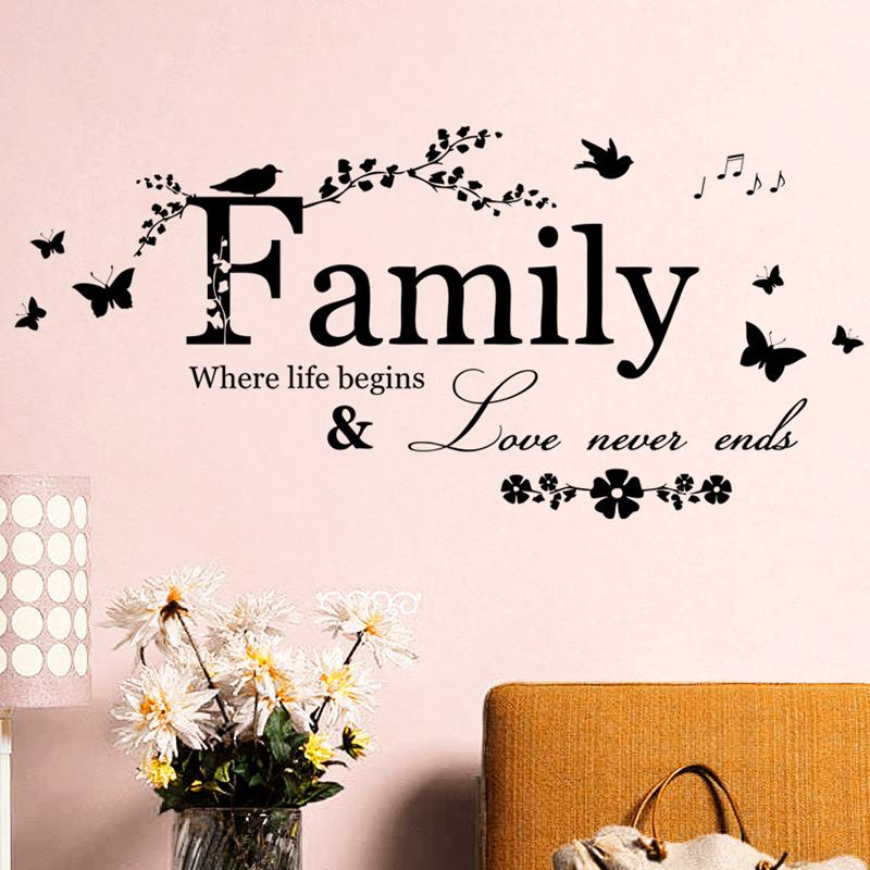 Familie Liebe endet nie Zitat Vinyl Wandaufkleber Wandtattoo Schriftzug Kunst Worte Aufkleber Home Decor Hochzeit Dekoration Poster Familie Liebe endet nie Zitat Vinyl Wandaufkleber Wandtattoo Schriftzug Kunst Worte Aufkleber Home Decor Hochzeit Dekoration Poster von Joom DACH