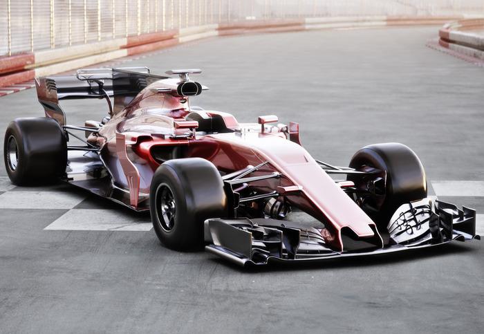 Fototapete F1-Auto an der Startlinie, selbstklebende Fototapete, 416 x 290 Fototapete F1-Auto an der Startlinie, selbstklebende Fototapete, 416 x 290 von Joom DACH