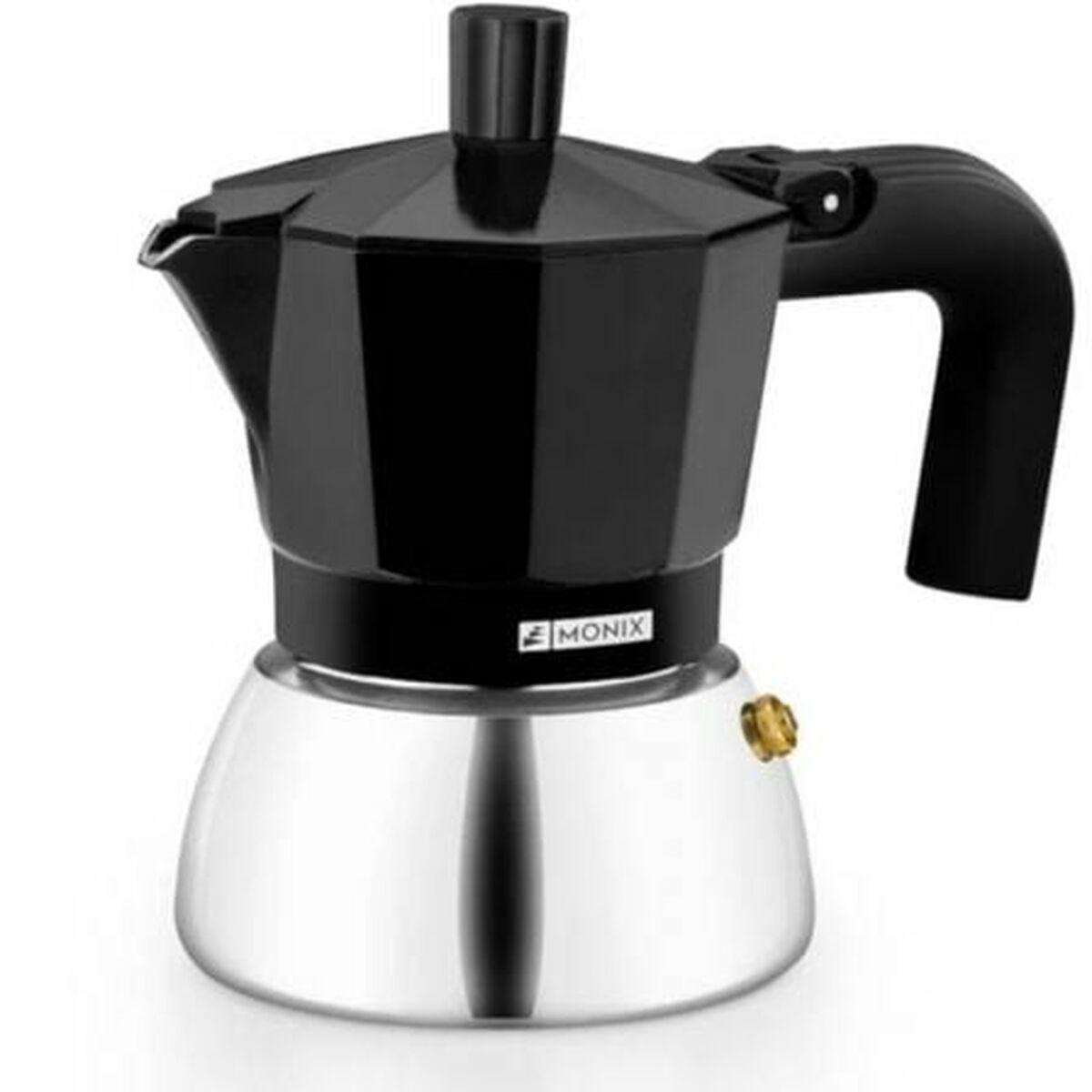 Italienische Kaffeekanne Monix M863009 Schwarz 470 ml Italienische Kaffeekanne Monix M863009 Schwarz 470 ml von Joom DACH