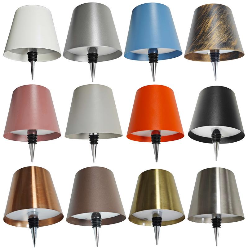 Kabellose Flaschenlampe LED-Nachtlicht für Weinflasche, wiederaufladbare Touch-Steuerung, 3 Lichtfarben, Nachttischlampen für Restaurantbar rosa Kabellose Flaschenlampe LED-Nachtlicht für Weinflasche, wiederaufladbare Touch-Steuerung, 3 Lichtfarben, Nachttischlampen für Restaurantbar rosa von Joom DACH