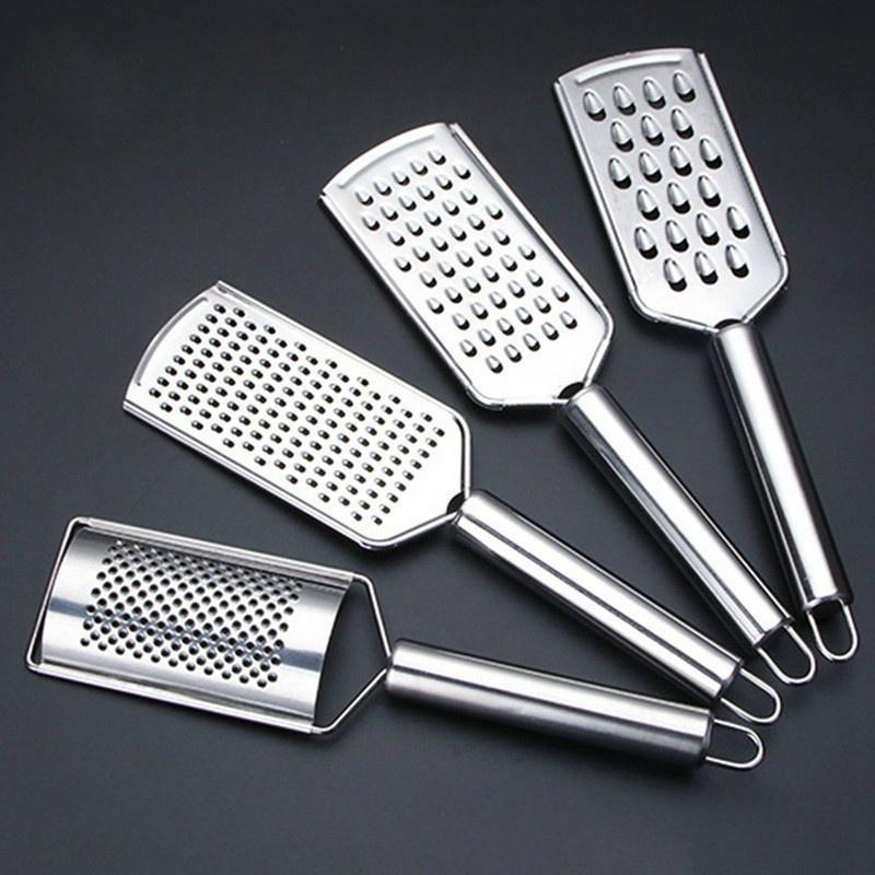 Käsereibe Mehrzweck-Edelstahl Scharfer Käsehobel Käsespäne Messer Ginger Shredder silber Käsereibe Mehrzweck-Edelstahl Scharfer Käsehobel Käsespäne Messer Ginger Shredder silber von Joom DACH