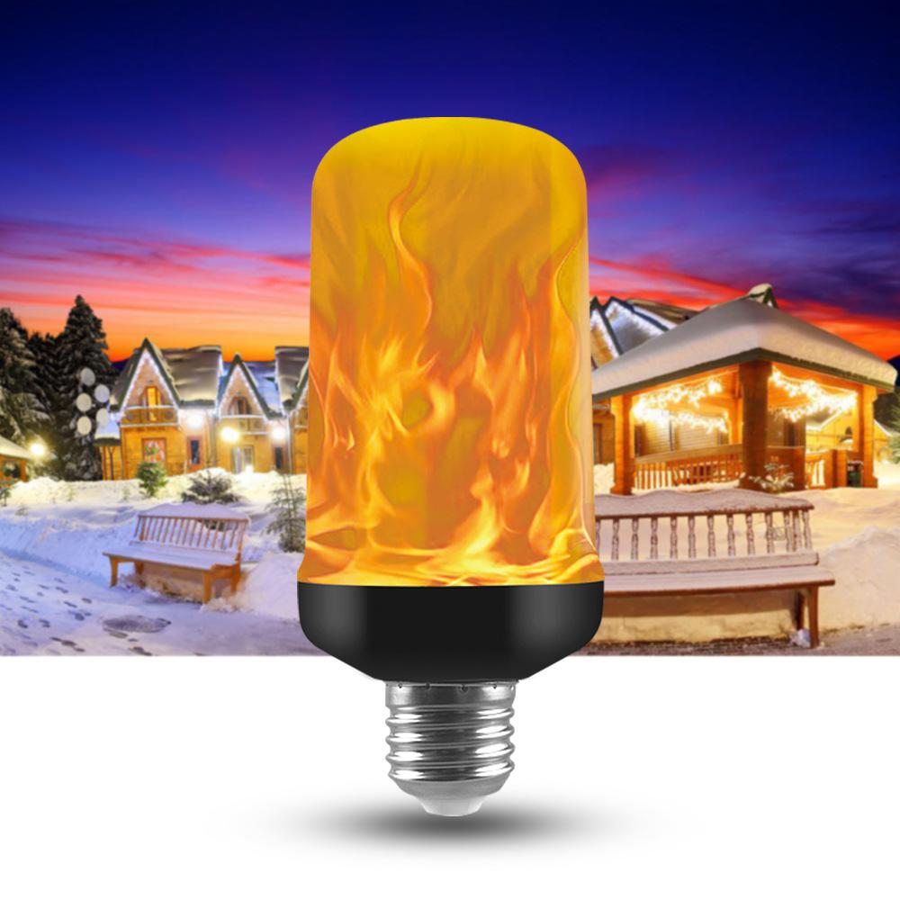 LED 7W Simulation Dynamisches Flammenlicht Dekorative Atmosphäre Schwerkraftsensorbirne Vier-Modus Weihnachtsdekoratives Licht Atmosphärenlicht Nachtlicht 1Pcs LED 7W Simulation Dynamisches Flammenlicht Dekorative Atmosphäre Schwerkraftsensorbirne Vier-Modus Weihnachtsdekoratives Licht Atmosphärenlicht Nachtlicht 1Pcs von Joom DACH