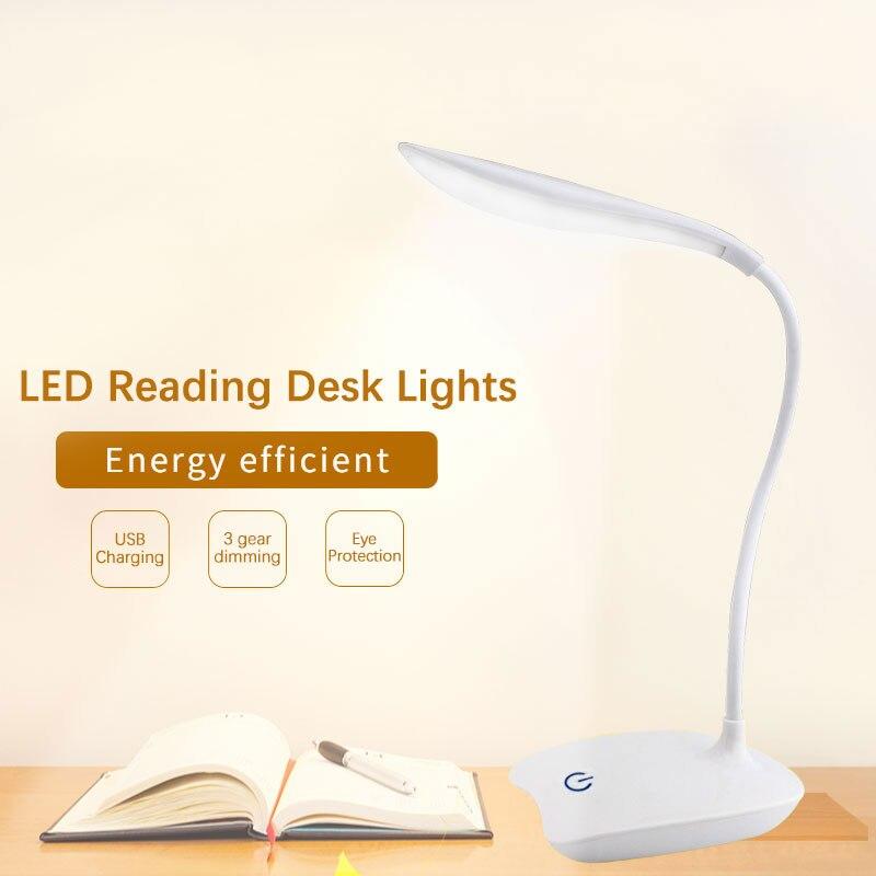 LED Desktop Schreibtisch Lampe USB Aufladbare Beleuchtung Augenschutz Zimmer Nachtlicht Schlafzimmer Nacht Student Leselampe LED Desktop Schreibtisch Lampe USB Aufladbare Beleuchtung Augenschutz Zimmer Nachtlicht Schlafzimmer Nacht Student Leselampe von Joom DACH