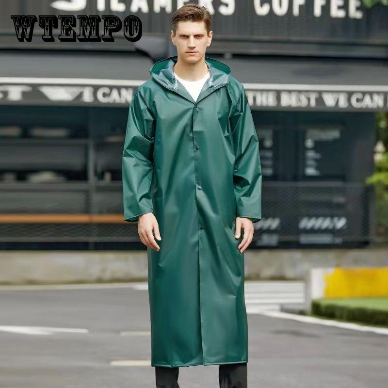 Langer Regenmantel, regenfester Herren-Outdoor-Wander-Regenmantel XXXL dunkelblaue Langer Regenmantel, regenfester Herren-Outdoor-Wander-Regenmantel XXXL dunkelblaue von Joom DACH