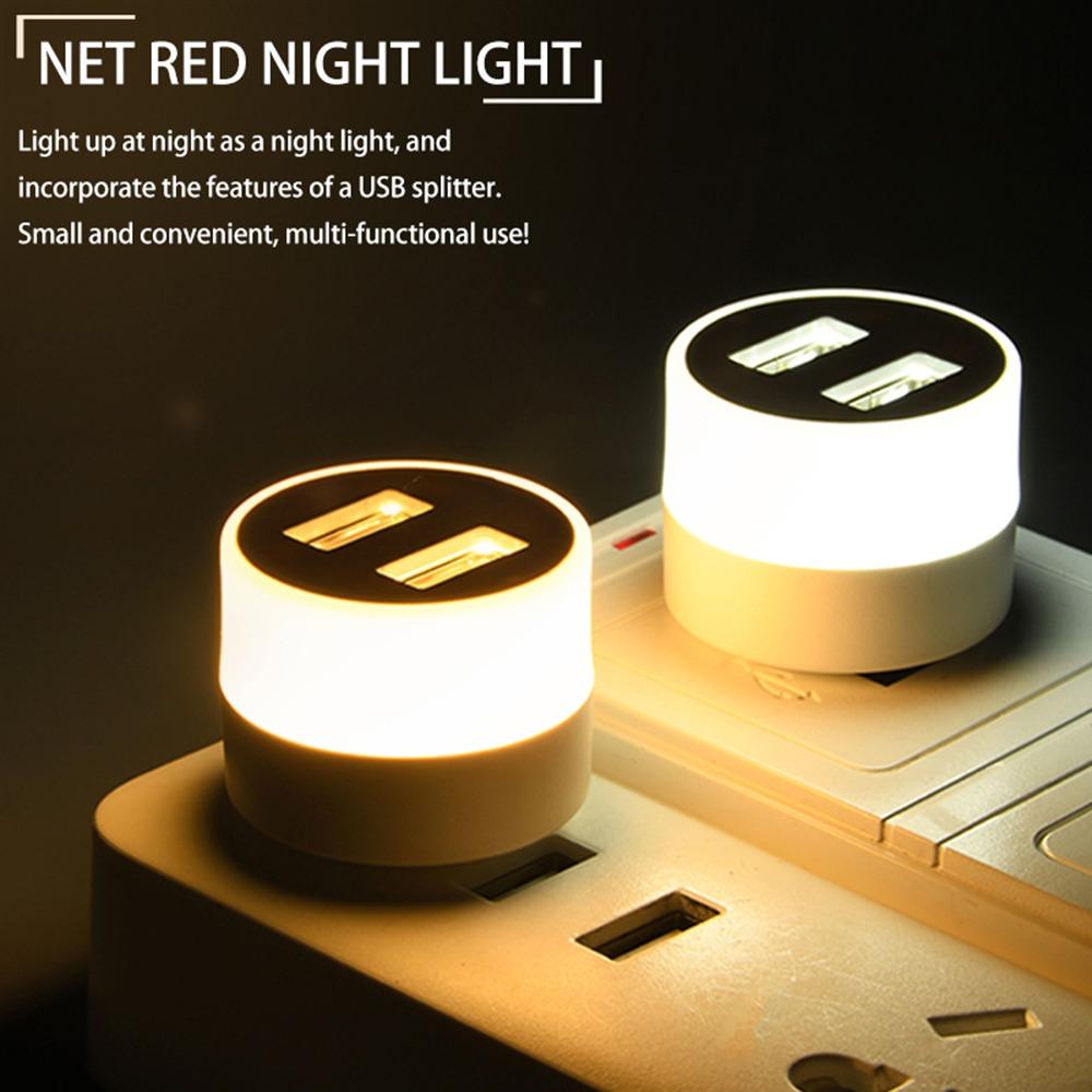 Mini-USB-Steckerlampe, Computer, mobile Stromversorgung, Aufladen, USB-Lesebuchlampe, Nachttisch-Nachtlicht warm weiße Mini-USB-Steckerlampe, Computer, mobile Stromversorgung, Aufladen, USB-Lesebuchlampe, Nachttisch-Nachtlicht warm weiße von Joom DACH