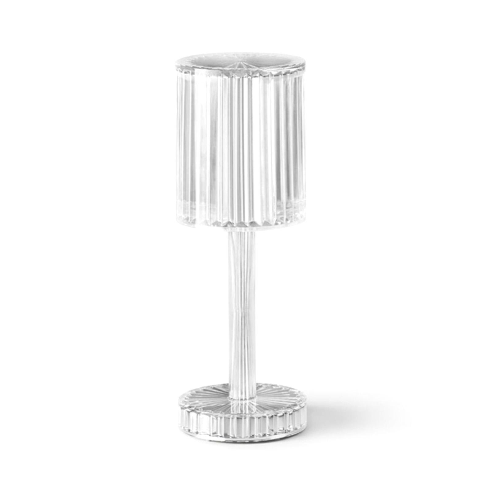 Moderne Kristall-Tischlampe, romantisches Nachtlicht, berührende Steuerung, Acryl, tragbar, dekorativ, elegant USB powered transparent Moderne Kristall-Tischlampe, romantisches Nachtlicht, berührende Steuerung, Acryl, tragbar, dekorativ, elegant USB powered transparent von Joom DACH