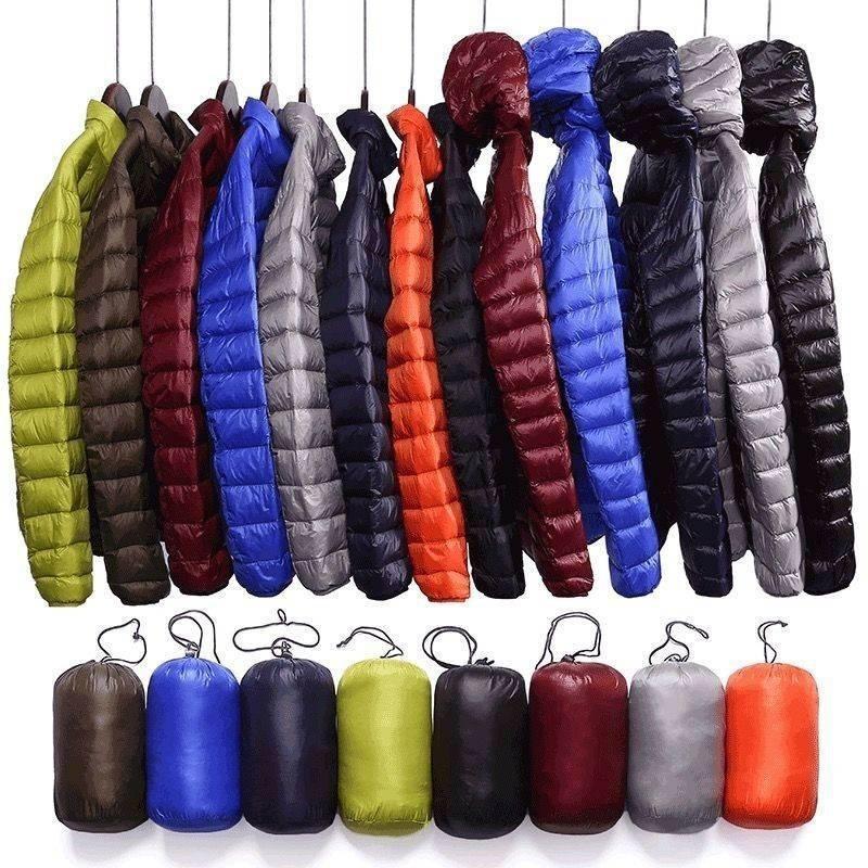 Neuer ultraleichter, verstaubarer Daunenmantel für Herren, bequemer, winddichter, wasserdichter Mantel, weiche, bequeme Jacken für Herren in Übergröße XXXL Neuer ultraleichter, verstaubarer Daunenmantel für Herren, bequemer, winddichter, wasserdichter Mantel, weiche, bequeme Jacken für Herren in Übergröße XXXL von Joom DACH