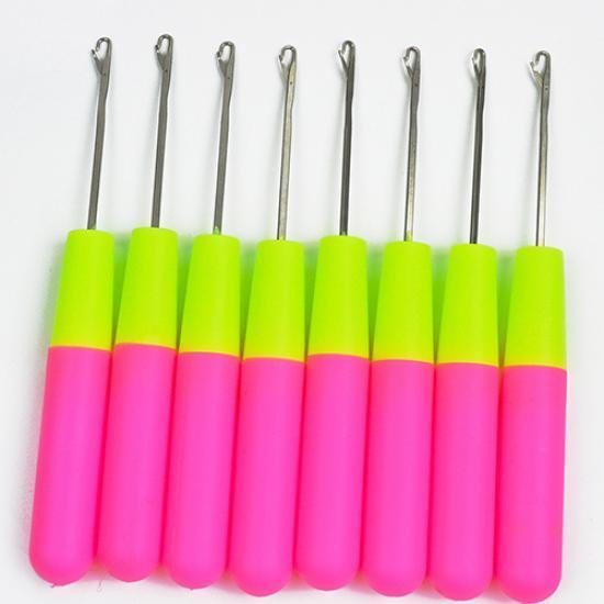 Nützliches Häkelnadel mit Kunststoffgriff, Garn, Stricknadel, Wolle, handgefertigtes Bastelwerkzeug One Size Nützliches Häkelnadel mit Kunststoffgriff, Garn, Stricknadel, Wolle, handgefertigtes Bastelwerkzeug One Size von Joom DACH