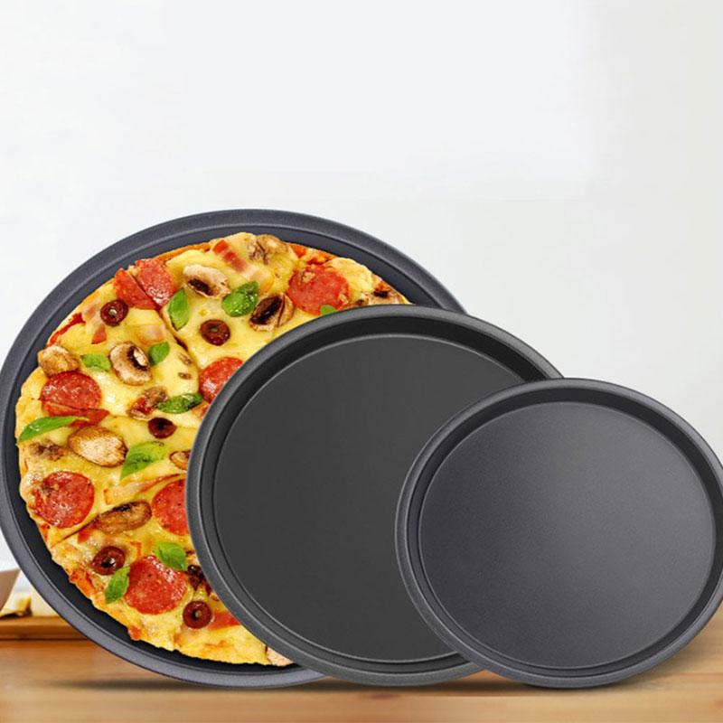 Runde Pizza-Teller-Pfanne, tiefes Teller-Tablett, Antihaft-Backform aus Kohlenstoffstahl 6 inch Runde Pizza-Teller-Pfanne, tiefes Teller-Tablett, Antihaft-Backform aus Kohlenstoffstahl 6 inch von Joom DACH