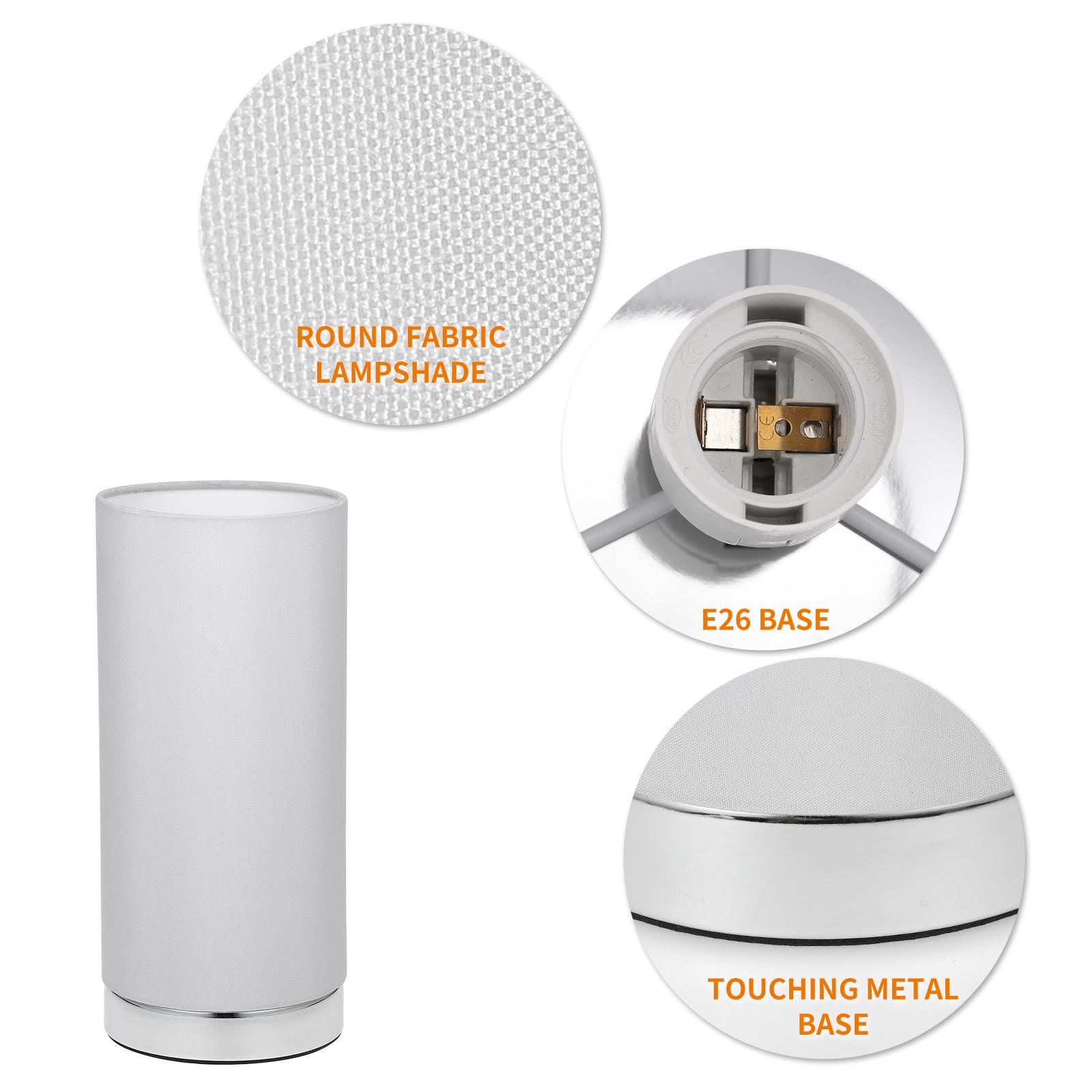 Touching Control Tischleuchte Nachttischlampe 3-fach dimmbar Schreibtischlampe Moderne Nachttisch-Nachtlampe mit US Plug Touching Control Tischleuchte Nachttischlampe 3-fach dimmbar Schreibtischlampe Moderne Nachttisch-Nachtlampe mit US Plug von Joom DACH
